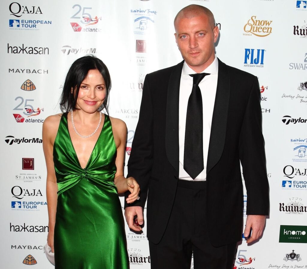 Brett Desmond and Andrea Corr