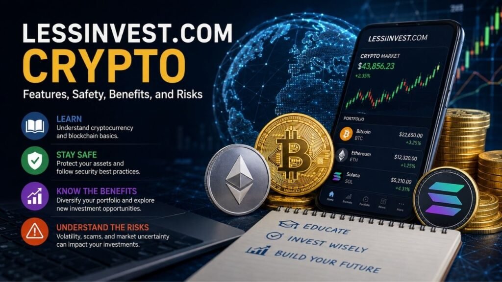 LessInvest.com Crypto Explained: Features, Safety, Benefits, and Risks