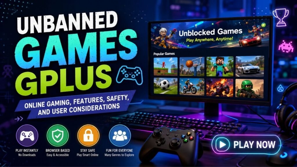 UnbannedGamesGPlus: Online Gaming, Features, Safety, and User Considerations